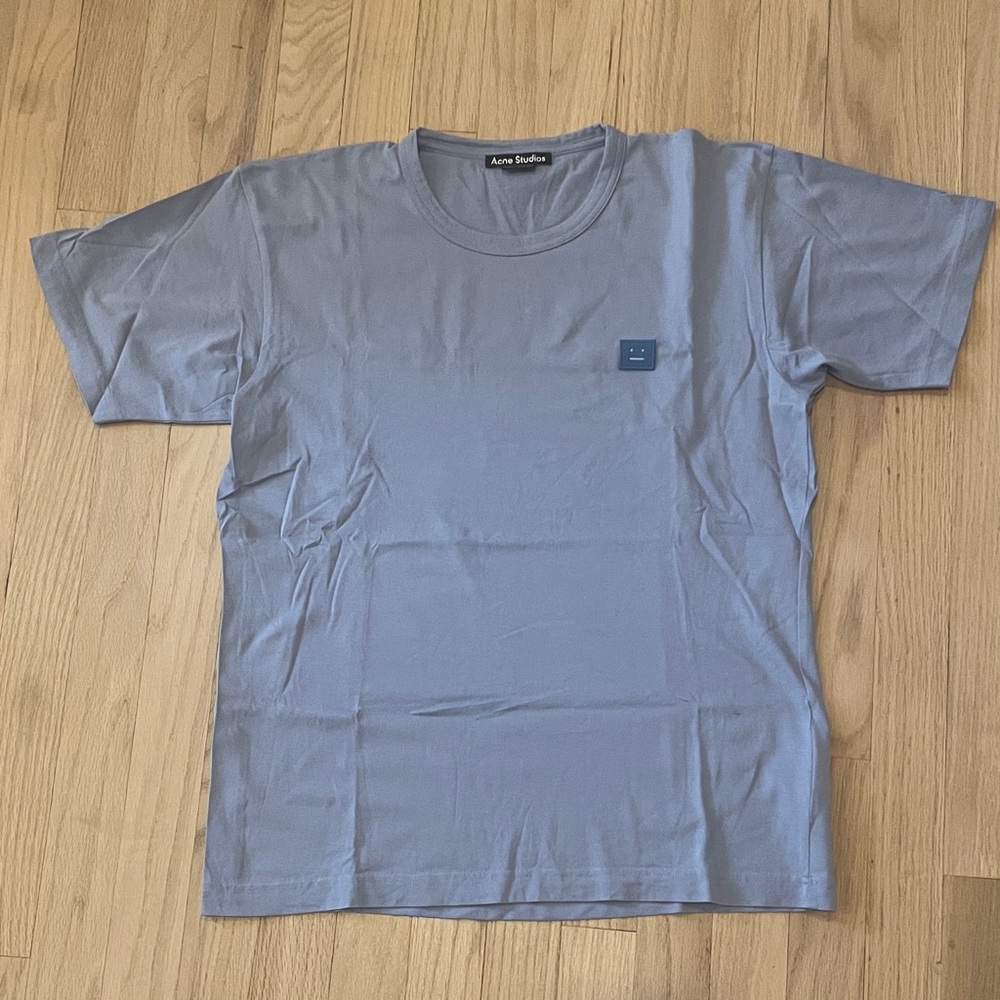 Acne Studios Men's Crew Neck Logo T-Shirt - Size Small